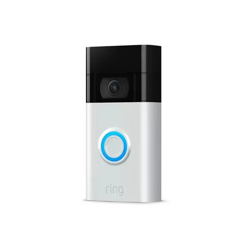 Ring Video-Türklingel Gen. 2 - Türsprechanlage mit Nachtsicht - Überwachungskamera mit Wasserfestigkeit und Wi-Fi-Funktion, ideal für Smart Homes. Genießen Sie klare HD-Videoüberwachung und die Integration mit Amazon Alexa.