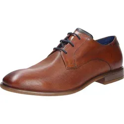 bugatti 311-AJX01 Herren Schnürer in Cognac, Größe 45 EU - Herren-Schnürhalbschuhe mit Lero Comfort-Technologie für ultimativen Tragekomfort und stilvolles Design.