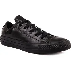Converse Chuck Taylor All Star Schuhe - Schwarz - 36,5 - Klassische Halbschuhe für Damen in Schwarz, ideal für jeden Anlass. Mit flacher Sohle und schnürbarem Design bieten sie Komfort und Stil für den ganzjährigen Einsatz.