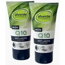 dm-drogerie markt GmbH & Co. KG Anti-Aging-Creme alverde MEN - Gesichtscreme Q10 - 2 x 50 ml, Anti-Aging-Creme, alverde Naturkosmetik