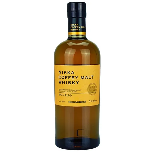 Nikka Coffey Malt Whisky - Japanischer Whisky aus 100 % gemälzter Gerste, würzig und pikant mit intensiver, fruchtiger Aromatik – ein Genuss für Whisky-Liebhaber.