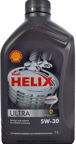 Shell Motoröl Helix Ultra 5W-30 550040750 - Hochleistungs-Motoröl für optimale Leistung und Schutz, ideal für moderne Benzin- und Dieselmotoren, Kategorie: Motoröle.