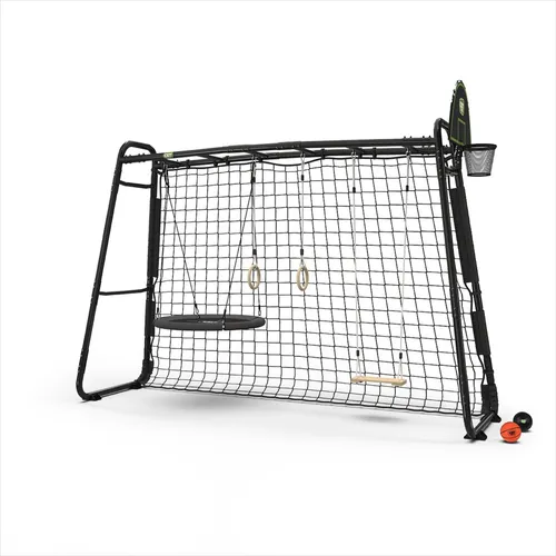 EXIT GetSet Monkeybar MB305 - Schwarz - EXIT GetSet Monkeybar MB305 - Schwarz: Ein ideales Sport- und Spielgerät für Kinder, das Bewegung und gemeinsames Spielen fördert. Mit fast vier Metern Länge bietet es zahlreiche Möglichkeiten für aktive Abenteuer.