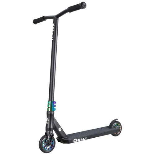 Chilli Pro Scooter Reaper | High-End Stunt Scooter für Profis - Roller / Kickboards, der Lieblingsscooter des Chilli Rider Teams, ideal für Tricks und Alltag, mit robustem Design und 110 mm PU Rädern für maximale Leistung.