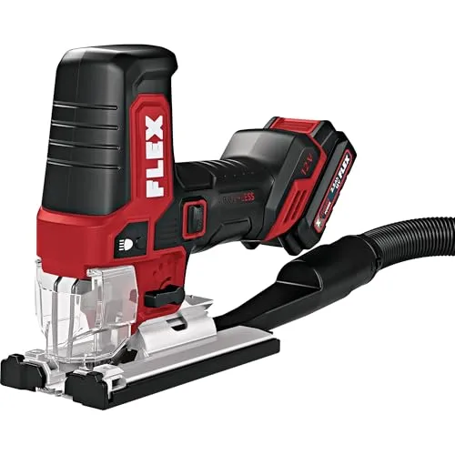 Flex Akku Stichsäge JSP 12-EC C, 12V ohne Akku und Ladegerät - Präzise Akku-Stichsäge für vielseitige Anwendungen, leicht und handlich, ideal für Heimwerkerprojekte.