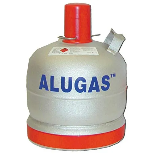 Alugas 6 kg Gasflasche - 10 Jahre TÜV, leicht und langlebig für Camping und Gastronomie