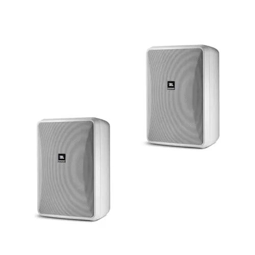 JBL Professional Control 28-1-WH High Output Innen/Außen Hintergrund/Vordergrundlautsprecher, Weiß