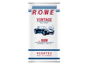 ROWE HIGHTEC VINTAGE SAE 80W 5l Getriebeöl - Getriebeöl 80W in 5L Kanne, ideal für Oldtimer und klassische Fahrzeuge, bietet hervorragenden Schutz und Performance.