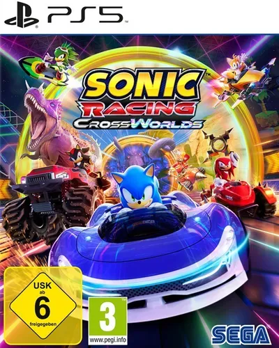SEGA Sonic Racing: CrossWorlds - PS5 - Rasante Rennspiel-Action auf PS5! Erlebe Dimensionen mit einzigartigen Modi, baue deine Maschine und kämpfe online gegen Spieler weltweit.