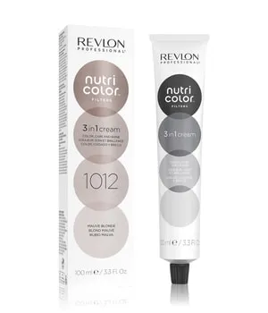 Revlon Professional Nutri Color Filters 1012 Mauve Blonde Haartönung 100 ml - Haarfarbe mit metallischem Asch-Iriséton, ideal für kreative Looks und mehrfarbige Effekte. Perfekt für sehr helles Haar und vielseitig kombinierbar.