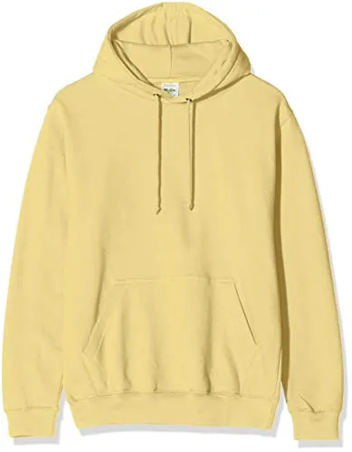 AWDis Herren Kapuzenpullover COLLEGE HOODIE, Gelb (Sherbet Lemon), XXXL