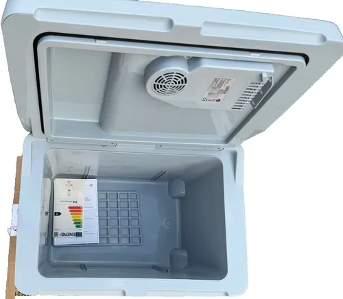Arebos 40 Liter Kühlbox - Haushaltsgroßgeräte mit Kühl- und Wärmfunktion, ideal für unterwegs dank 12/230 V Anschluss für Auto & Steckdose und ECO-Modus für effizienten Betrieb.