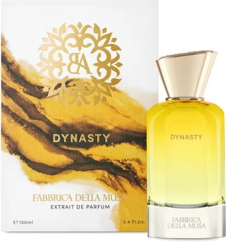 Fabbrica Della Musa Dynasty Extrait de Parfum 100 ml - Ein luxuriöser Duft, der die Vielfalt des Lebens zelebriert. Handwerklich hergestellt, inspiriert von Geschichten und Traditionen. Erleben Sie die harmonische Komposition aus edlen Essenzen.