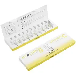 Alcina Hyaluron 2.0 & Vitamin C Kur 10x 1 ml - Hautpflege-Kur mit Hyaluron und Vitamin C, spendet intensive Feuchtigkeit und sorgt für einen strahlenden Teint.