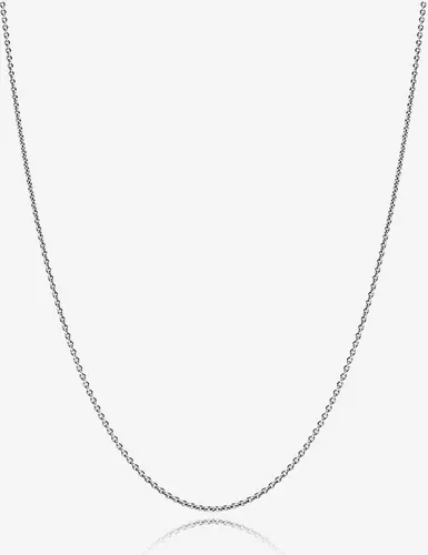 Pandora Kette ohne Anhänger - Elegante Damenkette aus Silber 925 - Ketten ohne Anhänger, 45 cm lange Damenkette aus hochwertigem Sterlingsilber, mattierte und polierte Optik für einen zeitlosen Look.
