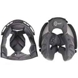 LS2 FF901 Advant X Carbon Innenfutter - Schwarz - XS - Hochwertiges Innenfutter für LS2 Helme, speziell für den FF901 Advant X Carbon entwickelt. Bietet optimalen Komfort und Passgenauigkeit.
