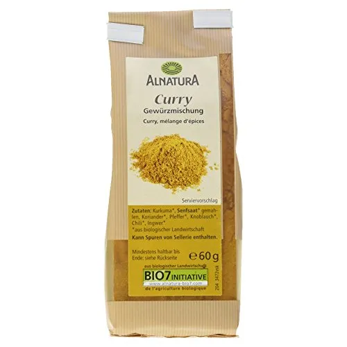Alnatura Bio Curry Gewürzmischung, 60g