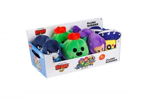 Brawl Stars Plüsch Kuscheltier 20cm - Kuscheltiere – Hochwertiges, weiches Material für besten Komfort und endlosen Spielspaß, perfekt für Brawl Stars-Fans jeden Alters!