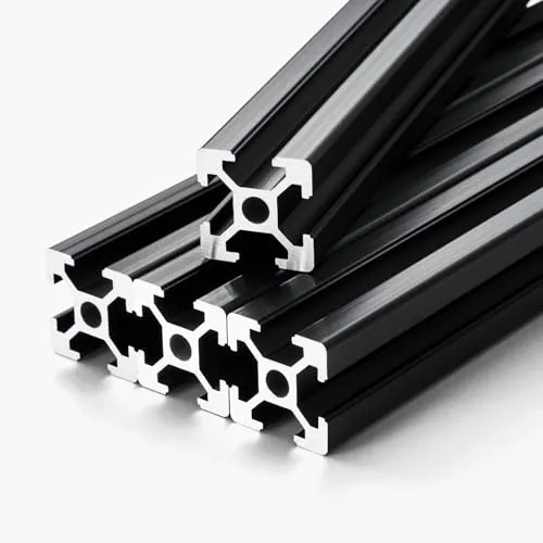 VEVOR 4er Set Aluprofil 1200mm Nutenprofil 2020 - Basteln: Modulares Aluprofil aus korrosionsbeständigem 6063-T5 Aluminium, ideal für stabile Konstruktionen und einfache Installation.