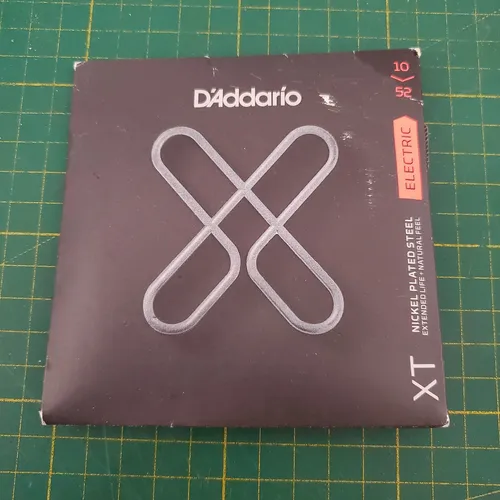 D'Addario XTE1052 XT Electric Nickel Plated Steel Saiten 10-52 Satz Neu OVP