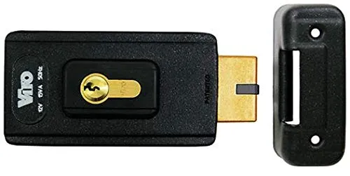 1.7918.H.469 Viro V06 Elektroschloss mit Schließkasten für die Horizontalmontage Anthrazit metallic lackiert