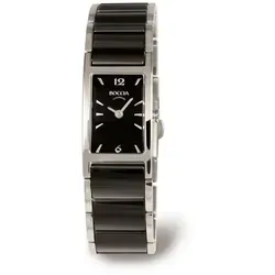 Boccia Damen-Armbanduhr Ceramic Analog 3201-02 - Elegante Armbanduhr für Damen mit Titan-Gehäuse und Keramikeinlagen, wasserdicht bis 50 Meter – ideal für stilbewusste Frauen.