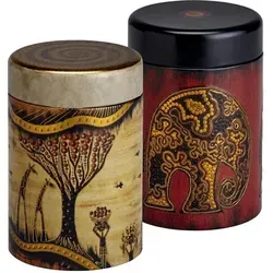 boã®te ã  cafã©/thã© - africa 125g rund - brussel steel eigenart