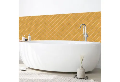 micasia selbstklebende Wandverkleidung für Bad - fugenloses Wandpaneel in Fliesenoptik - Duschkabinen & -wände: Wasserfestes, selbstklebendes Wandpaneel in modernem Design - einfacher Fliesenersatz ohne Bohren, ideal für kreative Badgestaltung.