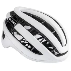 GIST Rennrad-Fahrradhelm RAPIDO in Weiß (52-56 cm) - Leichter Rennradhelm mit 32 Belüftungsöffnungen für optimale Luftzirkulation. Ideal für Radsportbegeisterte ab 10 Jahren. Mit nur 255 g überzeugt er durch Komfort und Sicherheit.
