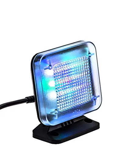 Kobert Goods LED TV-Simulator – Einbruchschutz durch Lichtsimulation - Sicherheitsbeleuchtung mit 12 LEDs und 3 Programmen für effizienten Einbruchschutz. Simuliert einen laufenden Fernseher und sorgt für Sicherheit während Ihrer Abwesenheit.