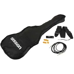 session Accessory Kit E-Gitarre - Gigbag E-Gitarre - Das session Accessory Kit E-Gitarre bietet Einsteigern alles, was sie brauchen: Kabel, Picks, Tuner, Tasche und Gurt – ideal für den unkomplizierten Einstieg in die Welt der E-Gitarre.