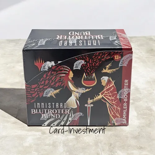 Magic: The Gathering Innistrad: Blutroter Bund Collector Booster Display Deutsch - TCG OVP Decks & Starter, entdecke exklusive Karten und besondere Sammlerstücke aus der Edition Innistrad: Blutroter Bund.