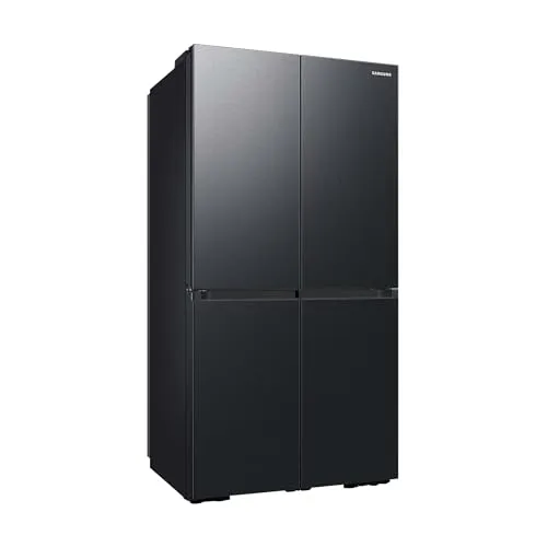 Samsung RF65DG960EB1EF Side-by-Side Kühlschrank - 4-Türen French Door Kühlschrank mit großzügigem Volumen von 91,2 Litern, ideal für große Haushalte und optimale Lebensmittelorganisation.