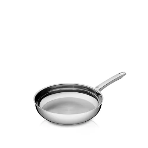 WMF Profi Bratpfanne 20 cm - Induktionsgeeignet - Pfanne aus hochwertigem Cromargan Edelstahl, hitzebeständig bis 250°C, ideal für scharfes Anbraten und gleichmäßige Wärmeverteilung auf allen Herdarten.