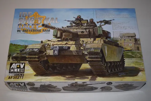 AFV Club AFV35277-1/35 IDF Centurion Shot Kal Dalet with Battering ram, Modellbausatz