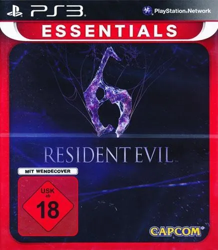 Resident Evil 6 PS-3 NEUAUFLAGE Essentials - Actionreicher Horror-Shooter für PS3, der weltweit für Nervenkitzel sorgt – spiele solo oder im Koop-Modus und erlebe ein verbessertes Kontrollsystem.
