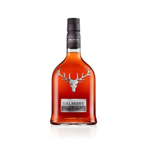 Dalmore Port Wood Reserve 0,7 l - Hochwertiger Highland Single Malt Scotch Whisky - Whisky aus Schottland mit 46,5% vol, veredelt in Portweinfässern für ein einzigartiges Geschmackserlebnis.