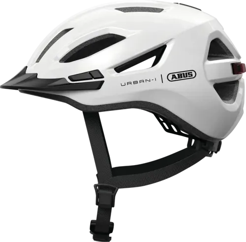 ABUS Stadthelm Urban-I 4.0 - Sicherer Fahrradhelm mit LED-Rücklicht - Der ABUS Urban-I 4.0 bietet Komfort und Sichtbarkeit für den urbanen Alltag. Mit USB-C aufladbarem Rücklicht und individuellem Verstellsystem ist er ideal für Pendler und Freizeitfahrer.