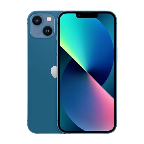 Apple iPhone 13 256 GB Blau MLQA3ZD A - Simlockfreies Smartphone, A15 Bionic Prozessor und 12 MP Kamera für brillante Fotos