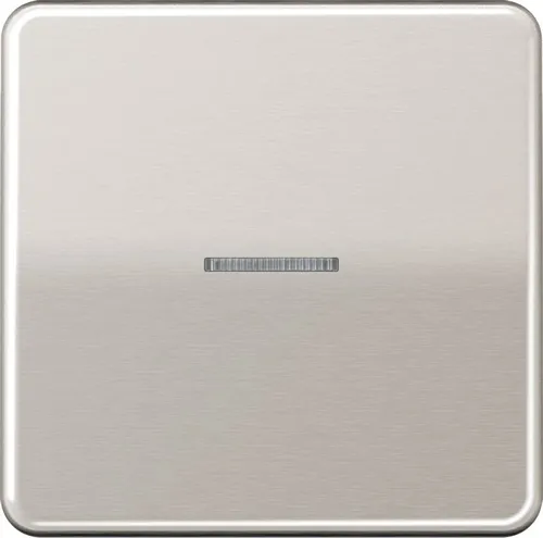 Jung CD10911STRFPT KNX RF Taster 1-fach - Aluminium eloxierter Lichtschalter, ideal für Jalousien, Licht und Raumtemperaturregelung - vielseitig und modern für Ihr Zuhause.