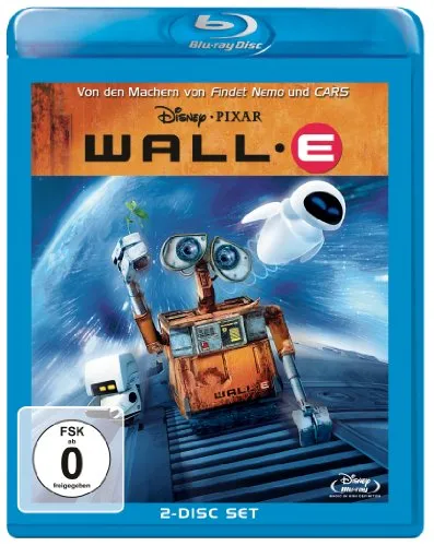 Wall-E - Der letzte räumt die Erde auf [2 Blu-rays] - Filme, bezaubernder Animationsfilm über Umweltschutz und die Zukunft der Erde, ideal für die ganze Familie.
