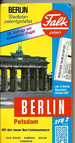 Falk Pläne, Berlin, Falkfaltung (Falk Stadtplan Extra Standardfaltung - Deutschland)