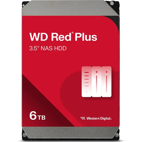 WD Red Plus (6 TB, 3.5") (WD60EFPX)