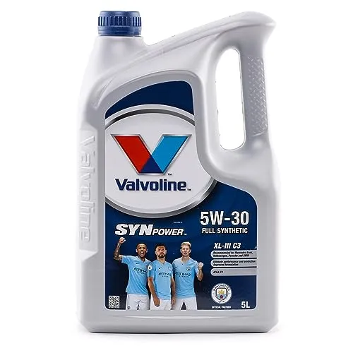 Valvoline Motoröl SynPower XL-III C3 5W-30 872375 - Hochleistungsmotoröl für optimale Motorleistung und Schutz, ideal für moderne Benzin- und Dieselmotoren, Kategorie: Motoröle.