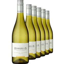Horgelus Blanc Weißwein 6er-Vorratspaket 2025 - Erfrischender Weißwein im 6er Paket! Die Cuvée Horgelus Blanc begeistert mit tropischen Fruchtaromen und feiner Säure. Ideal für jeden Anlass und ein echtes Preis-Leistungs-Highlight!