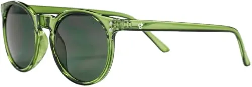 CHPO Unisex Anchor Point Sunglasses, Forest Green, 48 - Sonnenbrillen für Damen, hergestellt aus 100% recyceltem Kunststoff und mit UV400-Schutz für nachhaltigen Stil und optimalen Sonnenschutz.