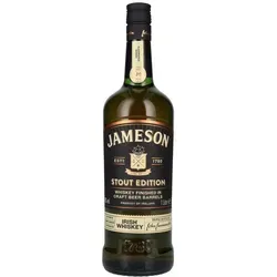 Jameson CASKMATES Stout Edition Irish Whiskey 1l - Erleben Sie den Jameson Caskmates Stout Edition, ein einzigartiger Whiskey mit intensiven Aromen von geröstetem Kaffee und Schokolade. Ideal für puren Genuss oder kreative Cocktails.