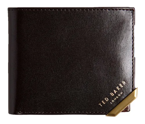 Ted Baker Kornerr Geldbörse aus Leder 11 cm - Braun - Stilvolles Portemonnaie aus hochwertigem Leder, kompakt und ideal für den täglichen Gebrauch.
