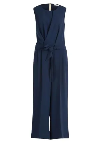 Betty & Co Damen Jumpsuit ohne Arm Dunkelblau, 46 - Eleganter Damen Jumpsuit von Betty & Co, ideal für besondere Anlässe. Hochwertige Materialien und bequeme Passform sorgen für Stil und Komfort.