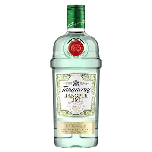 Tanqueray Rangpur Lime Gin 41,3% Vol. 0,7l - Premium Gin mit erfrischendem Limettenaroma, perfekt für Cocktails und Longdrinks, ideal für Gin-Liebhaber.